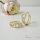 Goldfilled Антиалергенни Обеци 16mm 14K Цвят