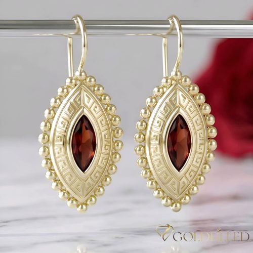 Goldfilled Антиалергични обеци 46мм 14K цвят	