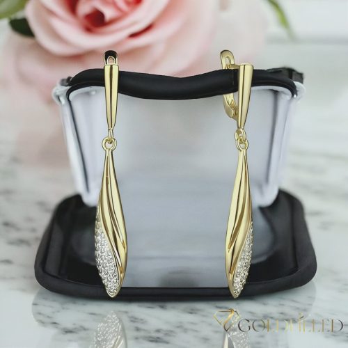 Goldfilled Антиалергични Обеци 54mm 14K цвят