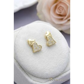   Goldfilled Антиалергични обеци 11мм 14K цвят	