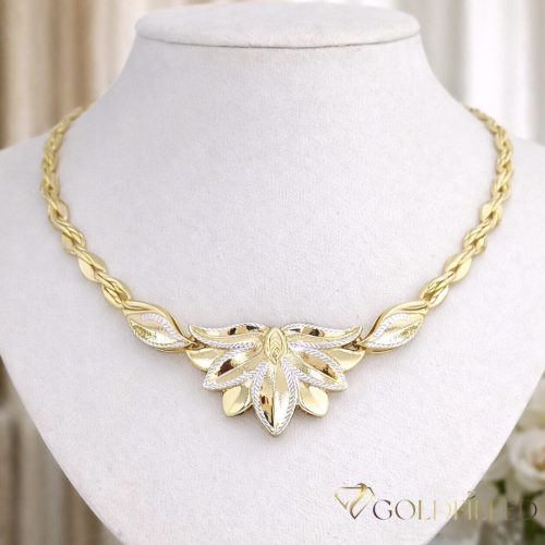 Ексклузивно антиалергично колие "Goldfilled" 50см/7,2мм, 14K  многоцветно
