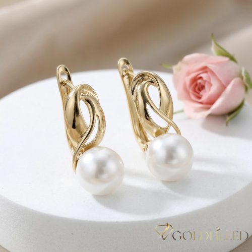 Goldfilled Антиалергенни Обеци 20mm 18K Цвят