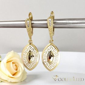   Goldfilled Антиалергични обеци 42мм 14K цвят	
