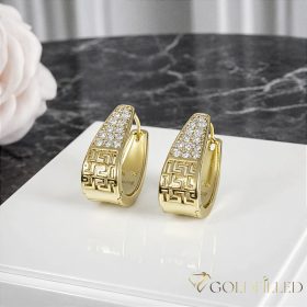   Goldfilled Антиалергенни Обеци 25 mm 14K Цвят