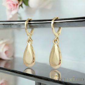  Goldfilled Антиалергенни Обеци 32мм 14К Цвят	