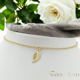   Гривна за глезен Goldfilled 27cm/2mm 14K цвят