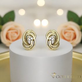   Goldfilled Антиалергенни Обеци 18mm 14K Цвят