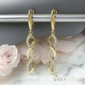   Goldfilled Антиалергични Обеци 50mm 14K цвят