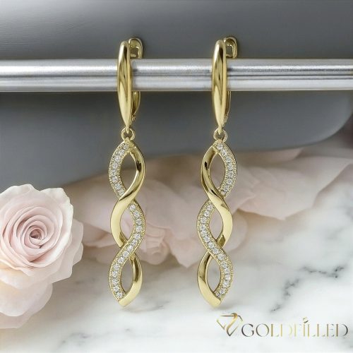 Goldfilled Антиалергични Обеци 50mm 14K цвят