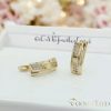 Goldfilled Антиалергенни Обеци 17mm 14K Цвят