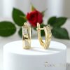 Goldfilled Антиалергенни Обеци 17mm 14K Цвят