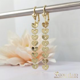   Goldfilled Антиалергични обеци 55мм 14K цвят	