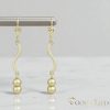 Goldfilled Антиалергични Обеци 54mm 14K цвят