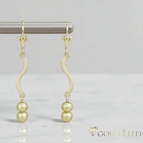 Goldfilled Антиалергични Обеци 54mm 14K цвят
