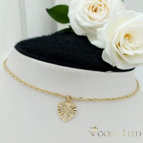   Гривна за глезен Goldfilled 27cm/2mm 14K цвят