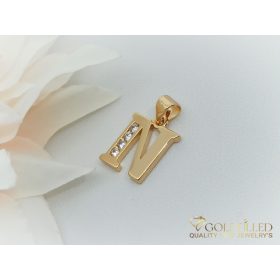   Антиалергична висулка "Goldfilled" 23 мм, цвят 18K