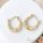 Goldfilled Антиалергенни Обеци 25 mm 14K Цвят