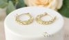 Goldfilled Антиалергенни Обеци 25 mm 14K Цвят
