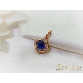   Антиалергична висулка "Goldfilled" 20 мм, цвят 18K