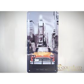   ДЕКОРАТИВНА МЕТАЛНА ТАБЕЛА 15X30 СМ