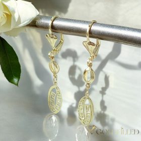   Goldfilled Антиалергични Обеци 46mm 14K цвят