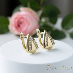   Goldfilled Антиалергенни Обеци 14mm 14K Цвят 