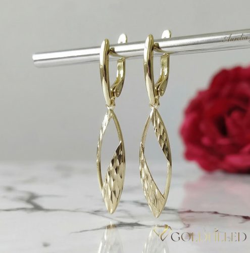 Goldfilled Антиалергични Обеци 50mm 14K цвят