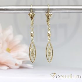   Goldfilled Антиалергични Обеци 50mm 14K цвят