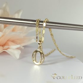   Aнтиалергенно позлатено колие "Goldfilled"в няколко размера дебелина 2 мм, цвят 14K