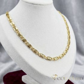   Антиалергично колие Goldfilled 50см дълго и 5,2мм широко Цвят 14K