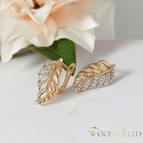   Goldfilled Антиалергенни Обеци 20mm 18K Цвят