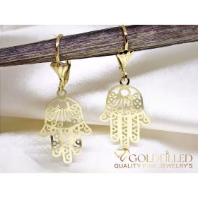   Goldfilled Антиалергични обеци 43мм 14K цвят	