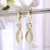 Goldfilled Антиалергични Обеци 50mm 14K цвят