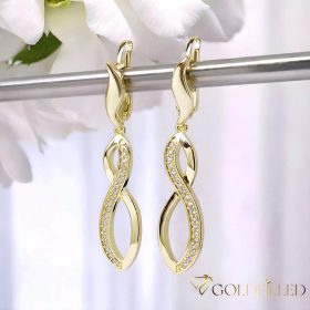   Goldfilled Антиалергични Обеци 50mm 14K цвят