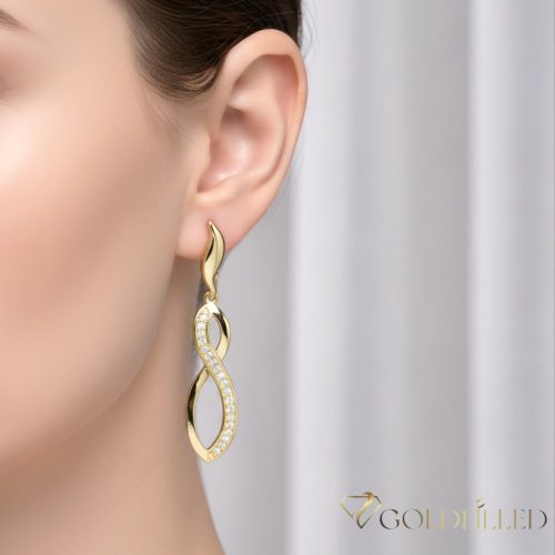 Goldfilled Антиалергични Обеци 50mm 14K цвят