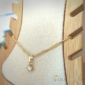   Гривна за глезен Goldfilled 29cm/2mm 14K цвят