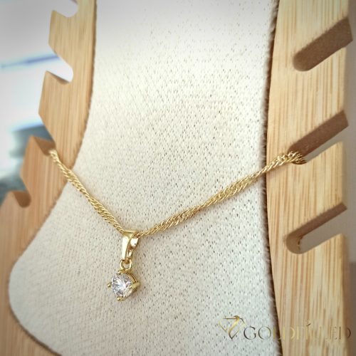 Гривна за глезен Goldfilled 29cm/2mm 14K цвят