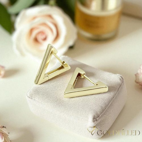 Goldfilled Антиалергенни Обеци 16mm 14K Цвят