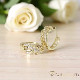   Goldfilled Антиалергенни Обеци 16mm 14K Цвят