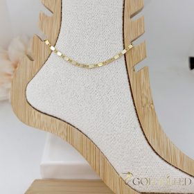   Гривна за глезен Goldfilled 26cm/2,5mm 14K цвят