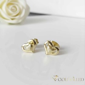   Goldfilled Антиалергични обеци 7мм 14K цвят	