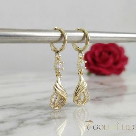   Goldfilled Антиалергични Обеци 38mm 14K цвят