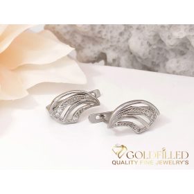 Антиалергични обеци Goldfilled, 18 мм
