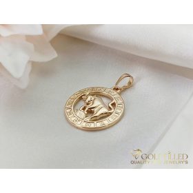   Goldfilled Антиалергенен Медальон 28mm 18K цвят