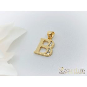   Антиалергична висулка "Goldfilled" 23 мм, цвят 18K