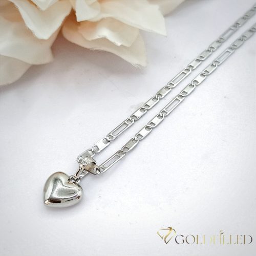 Антиалергично колие "Goldfilled" 50см/3mm + висулка