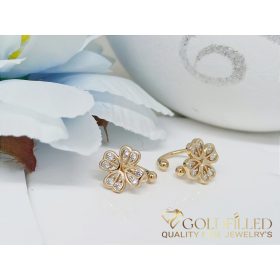   Goldfilled Антиалергенни Обеци / Клипове 13mm 18K Цвят