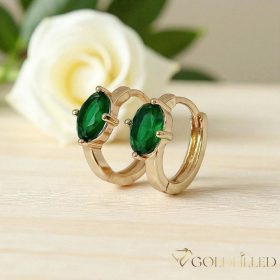   Goldfilled Антиалергенни Обеци 15mm 18K Цвят