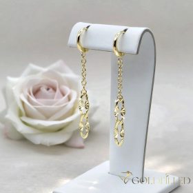   Goldfilled Антиалергични Обеци 54mm 14K цвят