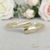 Антиалергична гривна "Goldfilled" 4-16mm , многоцветна (14K) диаметър 60mm "отваряем"